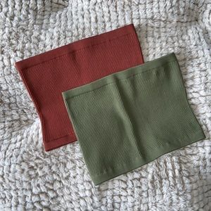 Cotton On Ribbed Tube Tops